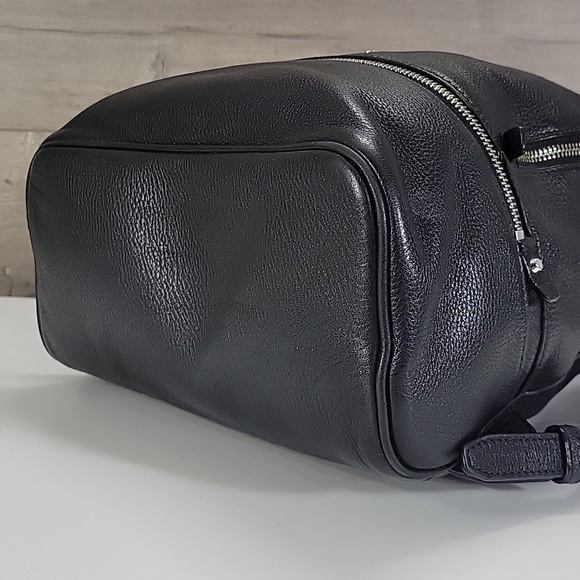 MICHAEL KORS Black Pebble Leather Backpack - Picture 8 of 16